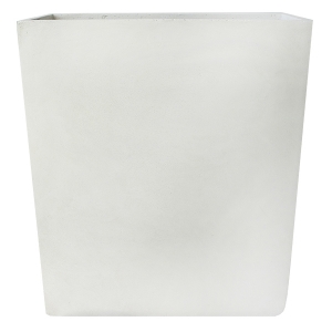Desert white rectangular fiberglass container 31,5 x 12 x 36 ...