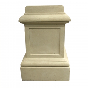 Marble dust socle