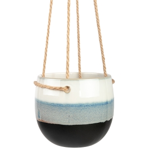 Striped Hanging Pot, 5''