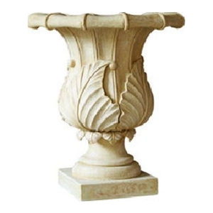 Beige marble dust urn 39x34.5''