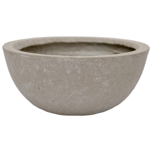 Round Cement Pot, 5 x 11''