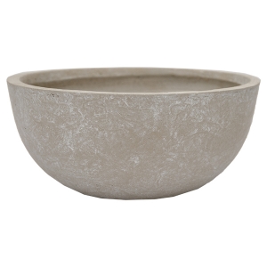 Round Cement Pot, 7 x 14''